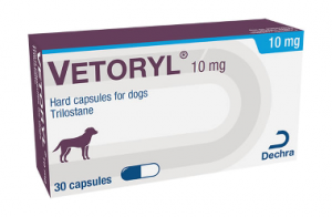 Лекарство для собак Веторил (Vetoryl) 10мг (30 таблеток) от синдрома Кушинга